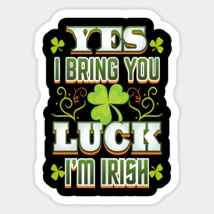 Beer Shenanigans Patricks Day Celebration Sticker